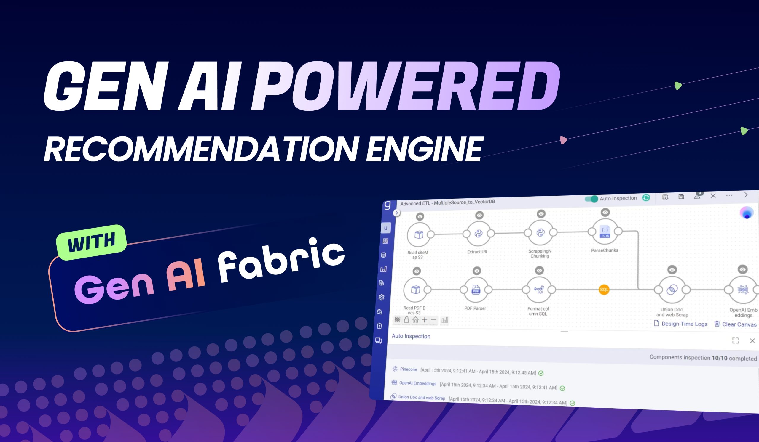 Building Gen AI powered recommendation engine